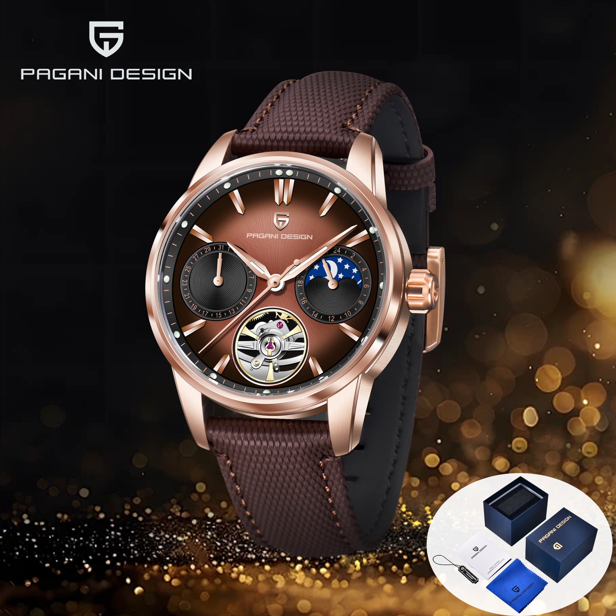 Luxury Watch Design - 2025 Men's Watches PAGANI DESIGN Luxury