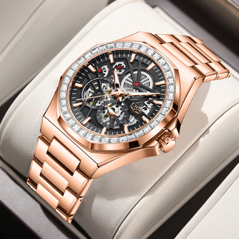 Luxury Watch Design - LIGE Original Design Mechanical Watches for