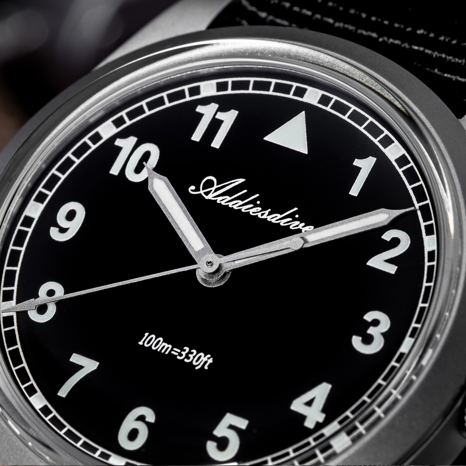 Luxury Watch It - ADDIESDIVE Bubble Mirror Glass 316L Stainless
