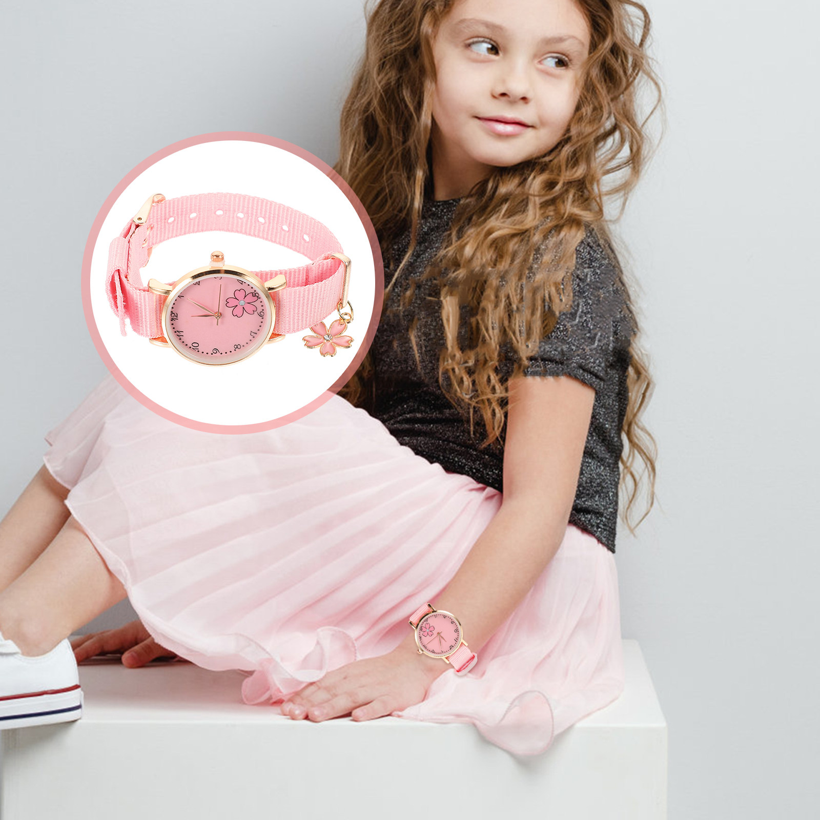 Kids Breathable Floral Canvas  - Luxury Watch Kids recensione e prezzo
