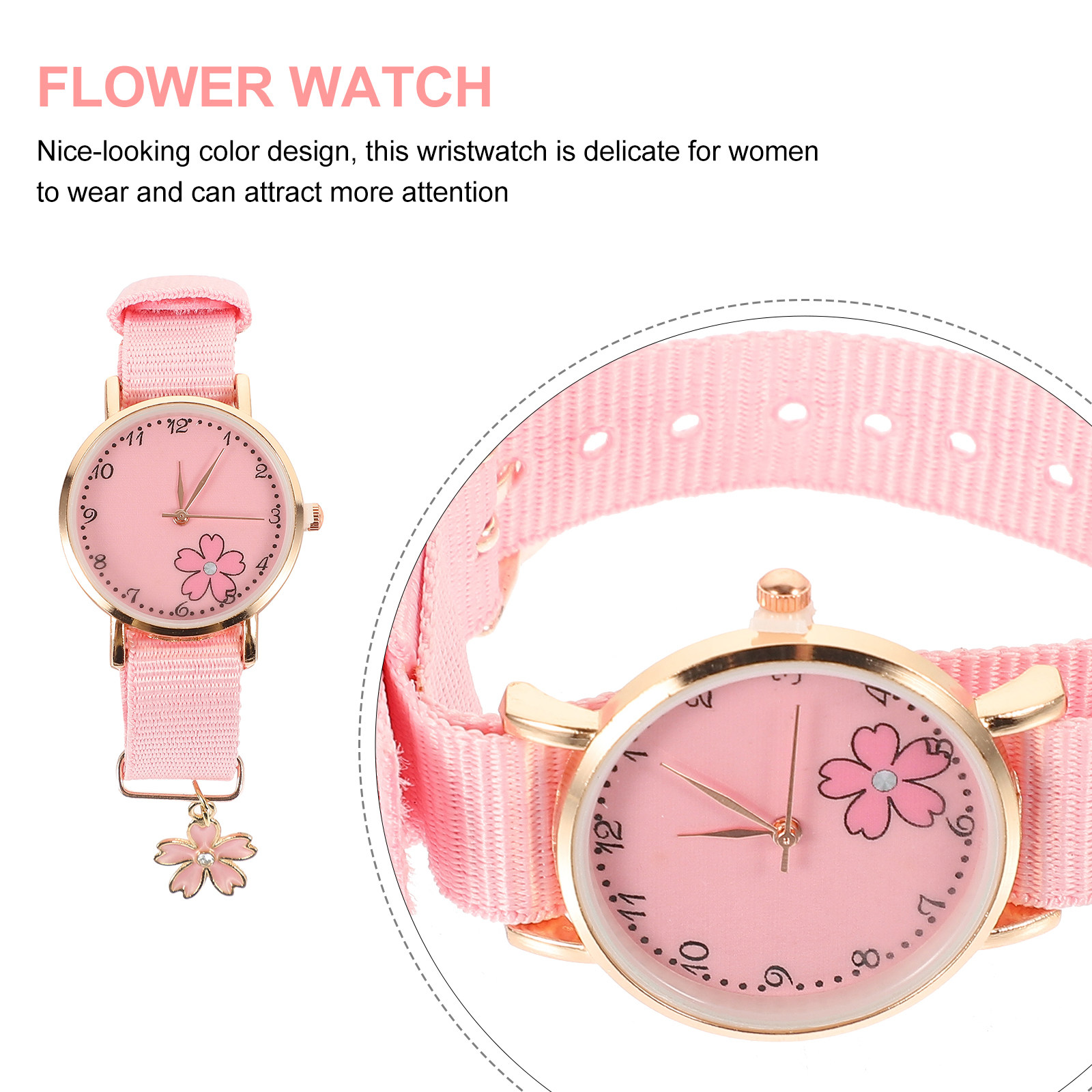 Kids Breathable Floral Canvas  - Luxury Watch Kids recensione e prezzo