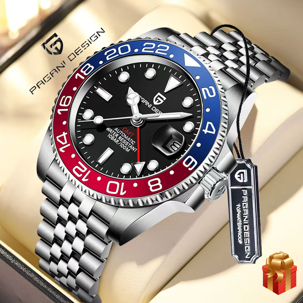 New PAGANI DESIGN GMT Watch Me - Luxury Watch Design recensione e prezzo