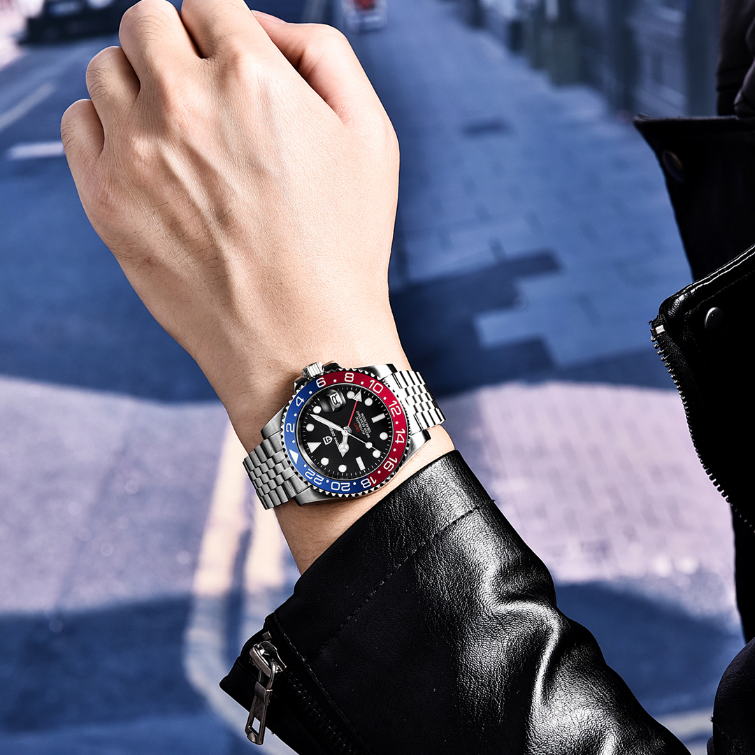 New PAGANI DESIGN GMT Watch Me - Luxury Watch Design recensione e prezzo