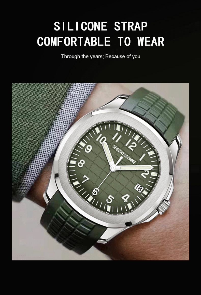 2025 New Men's Watches Automat - Luxury Watch Rubber Strap recensione e prezzo