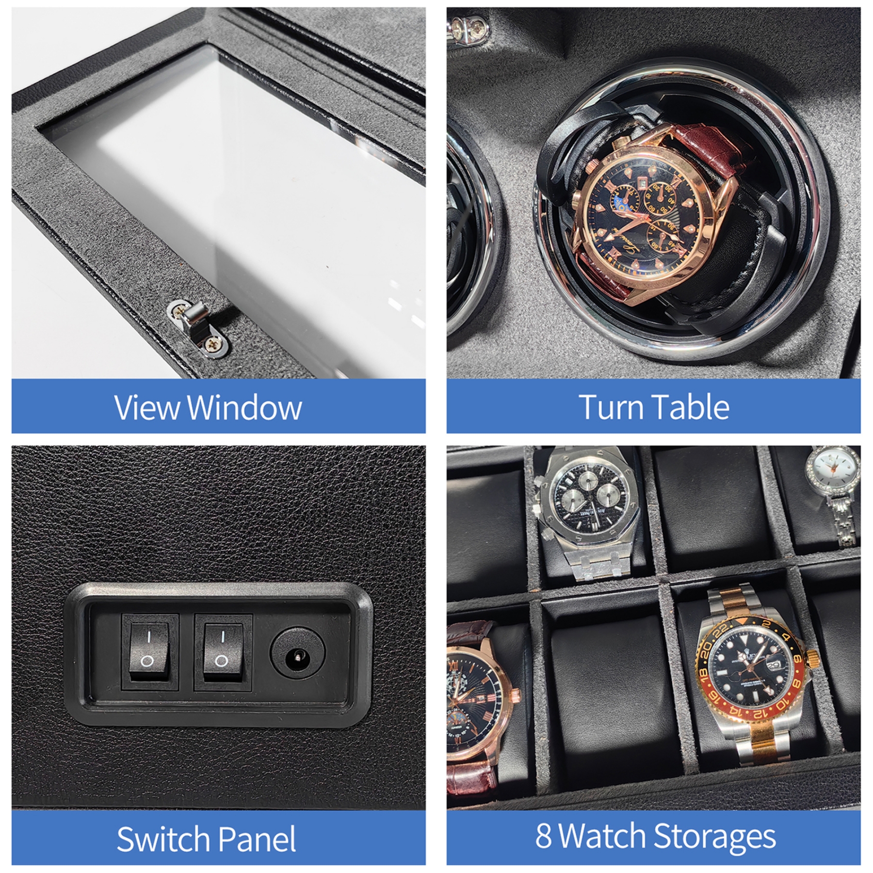 2+8 Watch Winder for Automatic - Quiet Luxury Watch Men recensione e prezzo