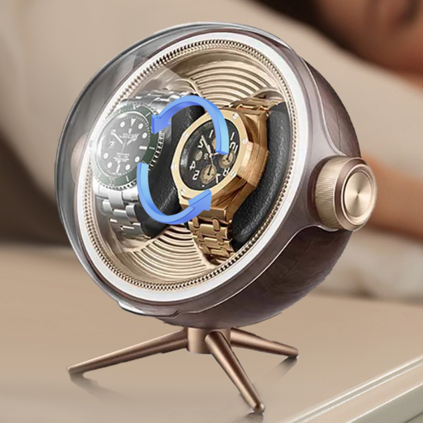 High End Silent Breathing Ligh - Luxury Watch Winder Box recensione e prezzo