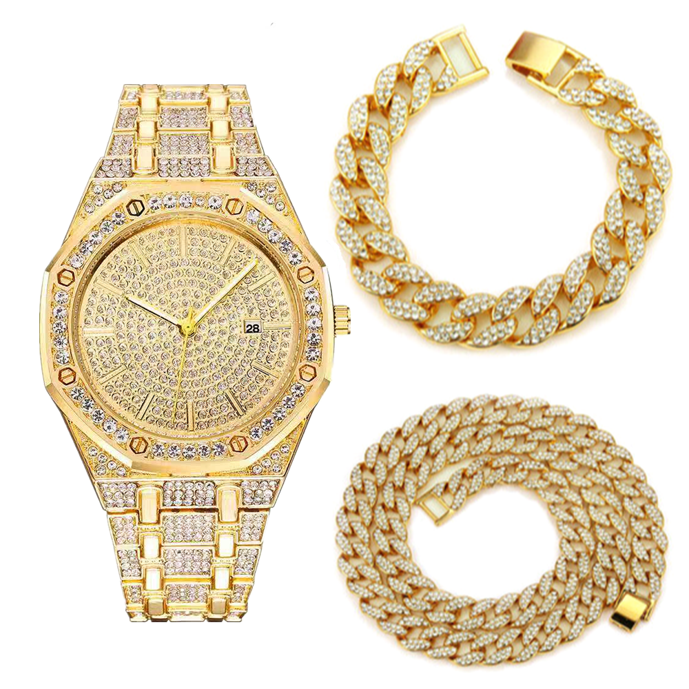 Necklace Bracelet Luxury Watch - Luxury Watch Miami recensione e prezzo