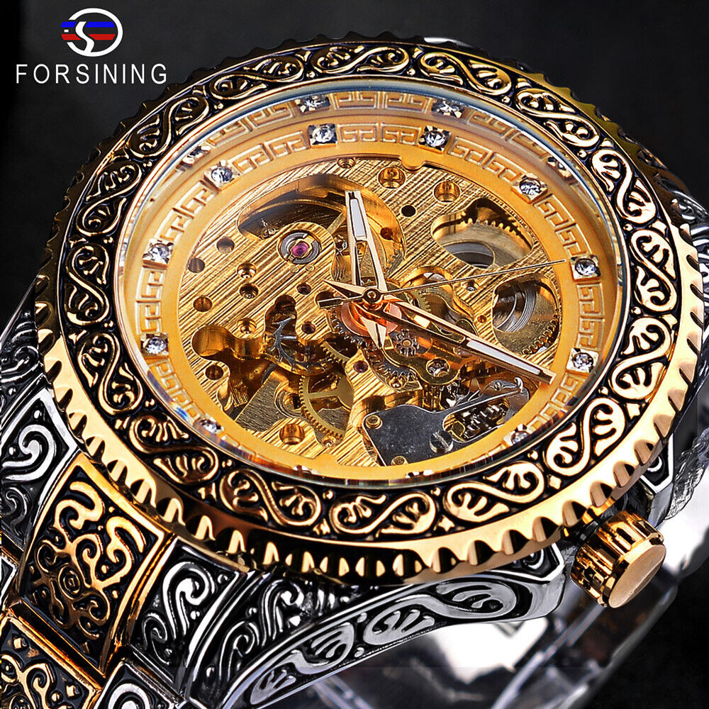 FORSINING Men's Luxury Diamond - Luxury Watch Nice recensione e prezzo
