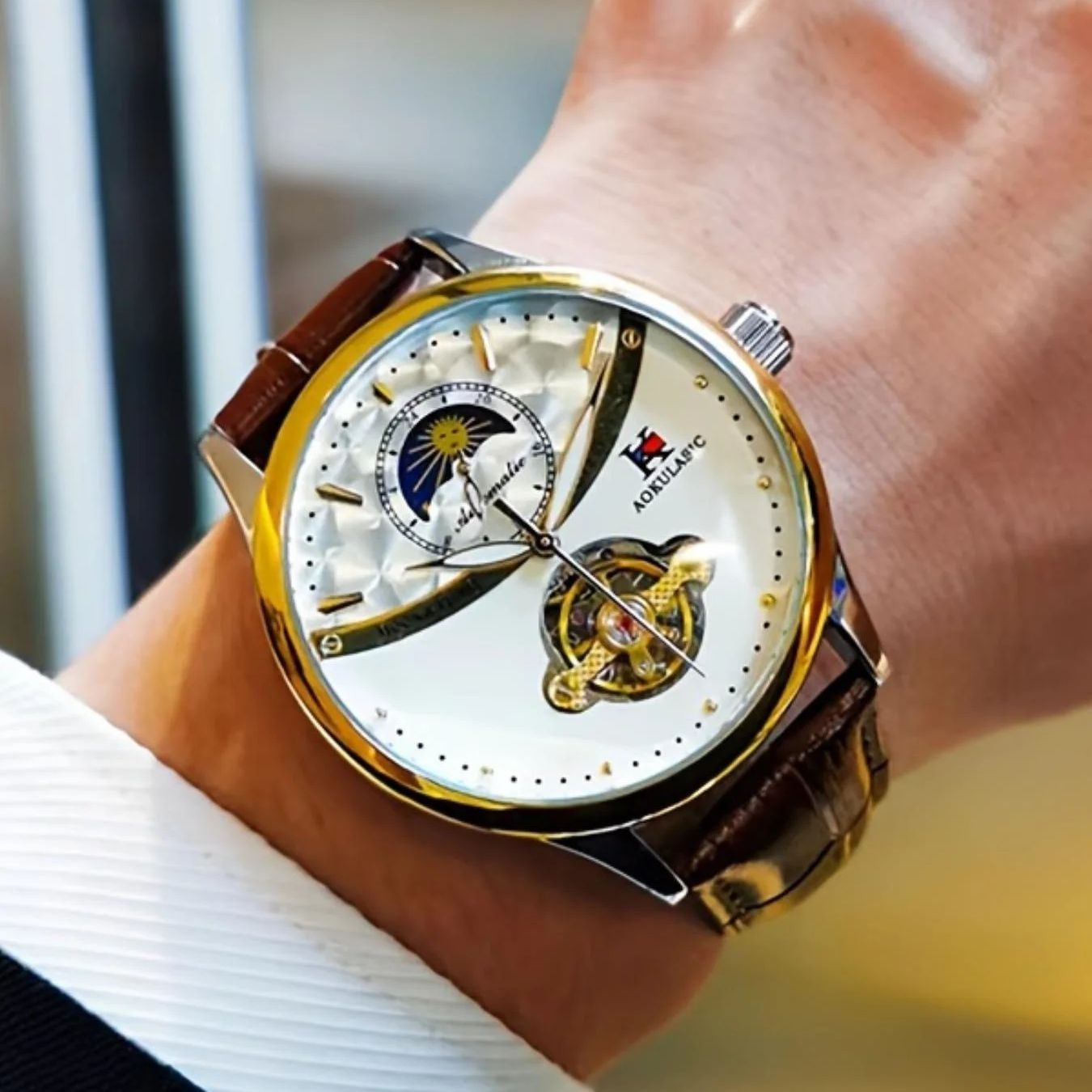 Luxurious Men's Automatic Mech - Luxury Watch It recensione e prezzo