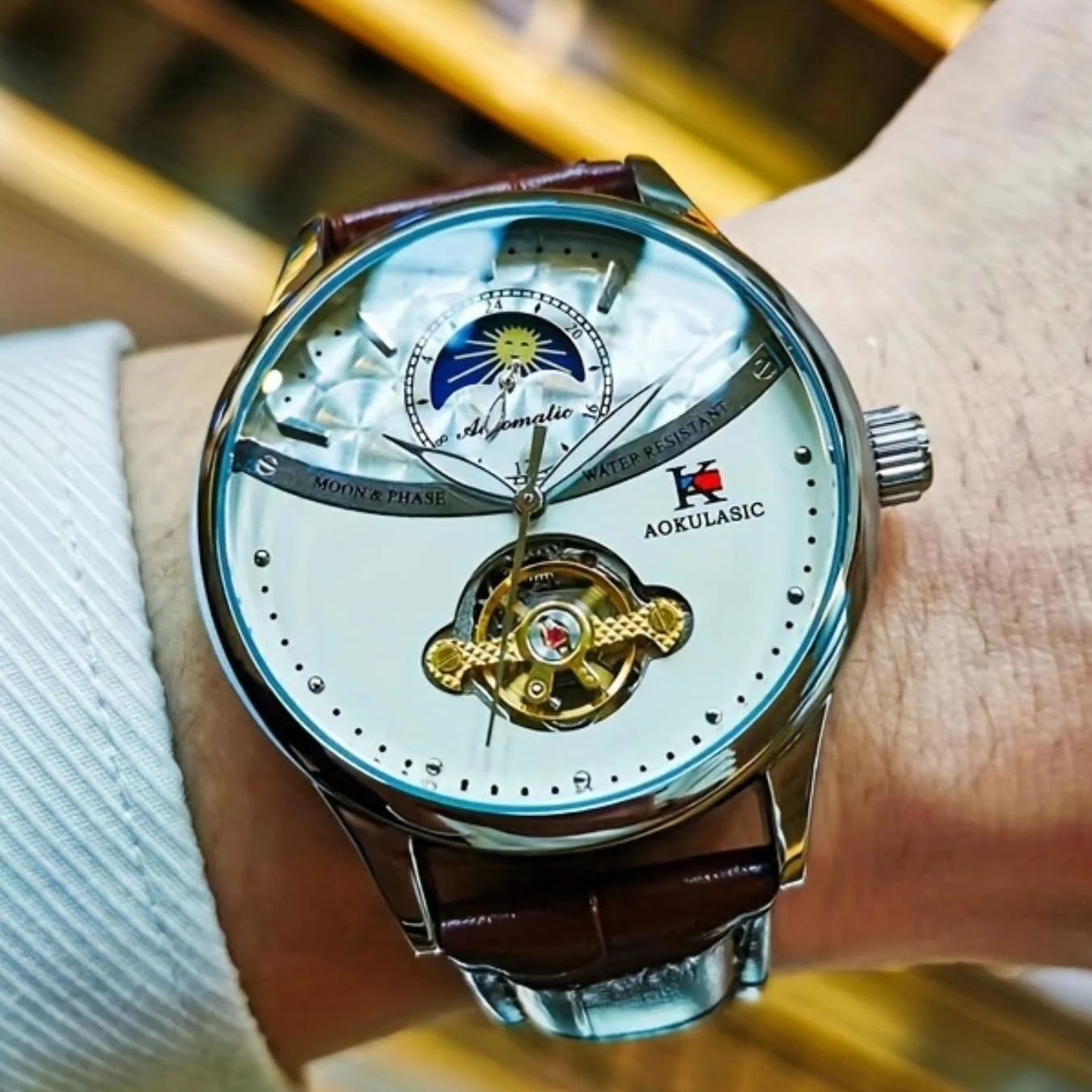 Luxurious Men's Automatic Mech - Luxury Watch It recensione e prezzo