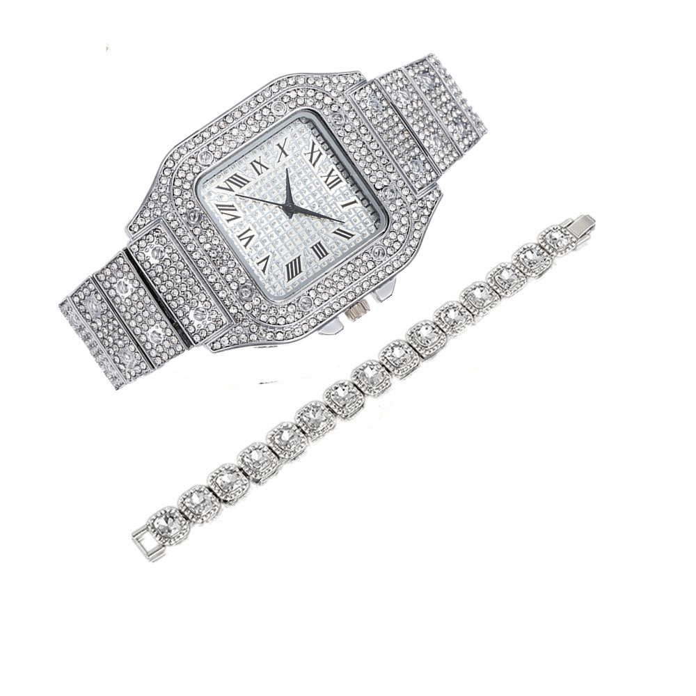 New Gold Color Watch &  Bracel - Luxury Watch Miami recensione e prezzo