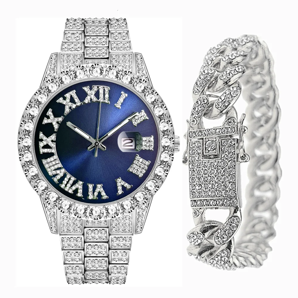 Full Iced Out Bracelet Men Bli - Luxury Watch Miami recensione e prezzo