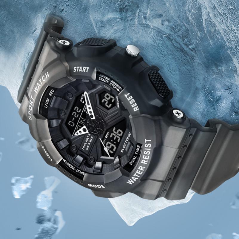 TIMEARTX Men's Watch Luxury Mu - Luxury Watch Rubber Strap recensione e prezzo