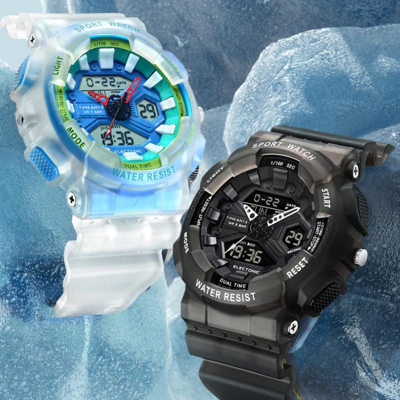 TIMEARTX Men's Watch Luxury Mu - Luxury Watch Rubber Strap recensione e prezzo