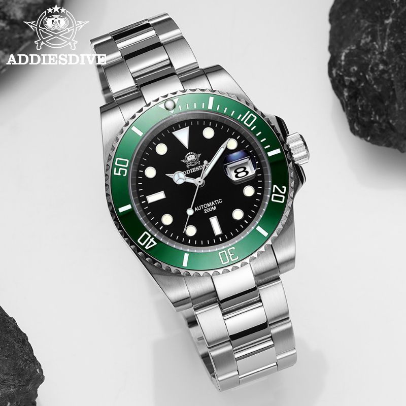 ADDIESDIVE New Water Diver Wat - Luxury Watch All Black recensione e prezzo