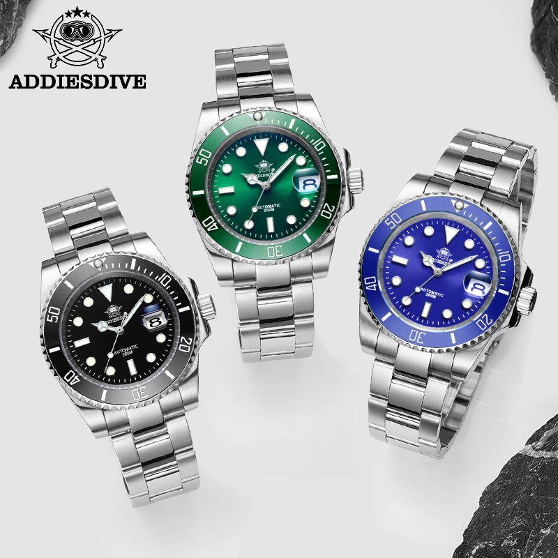 ADDIESDIVE New Water Diver Wat - Luxury Watch All Black recensione e prezzo