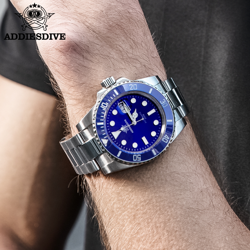 ADDIESDIVE New Water Diver Wat - Luxury Watch All Black recensione e prezzo