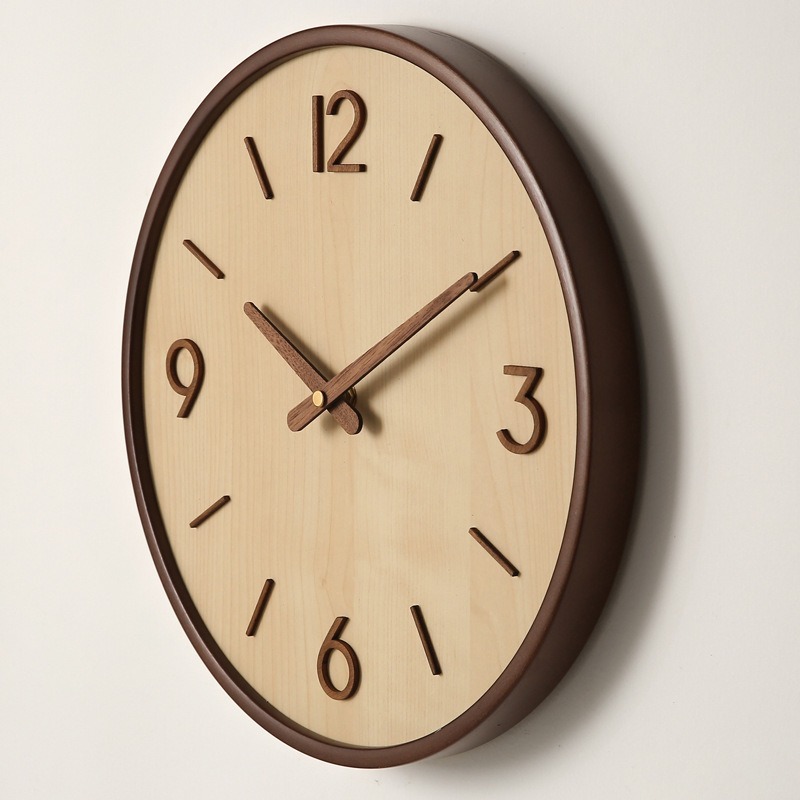Modern Wooden Silent Art Wall  - Luxury Watch Wall Clock recensione e prezzo
