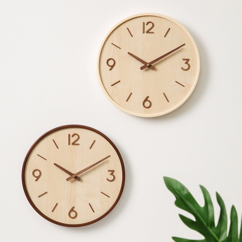 Modern Wooden Silent Art Wall  - Luxury Watch Wall Clock recensione e prezzo