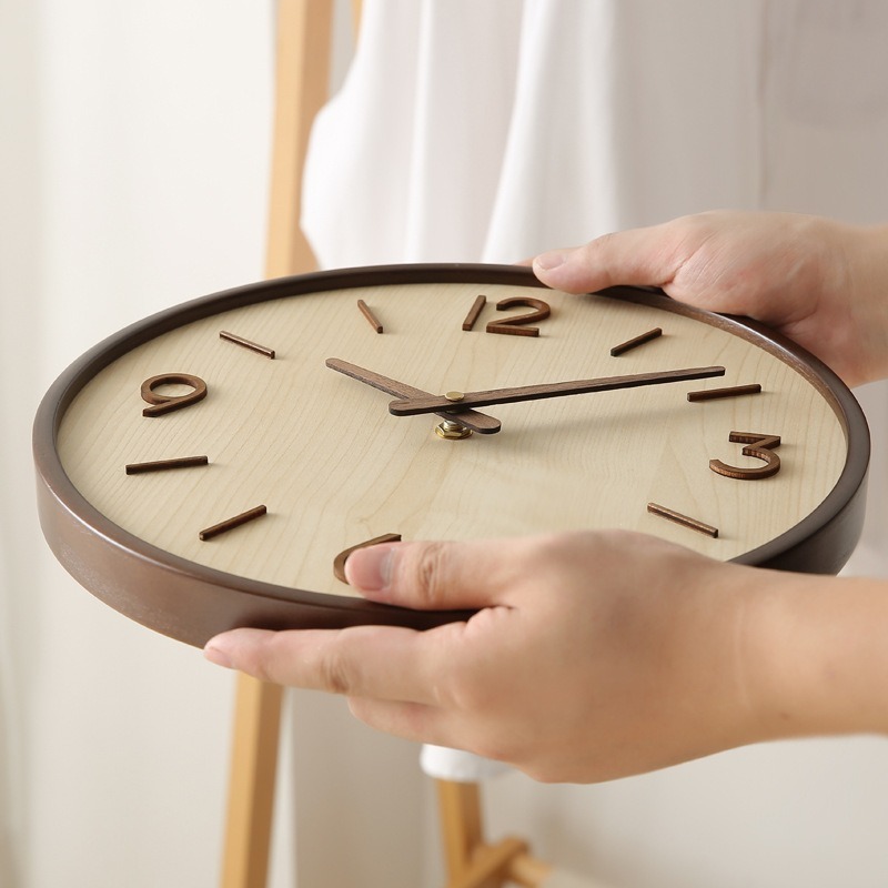 Modern Wooden Silent Art Wall  - Luxury Watch Wall Clock recensione e prezzo