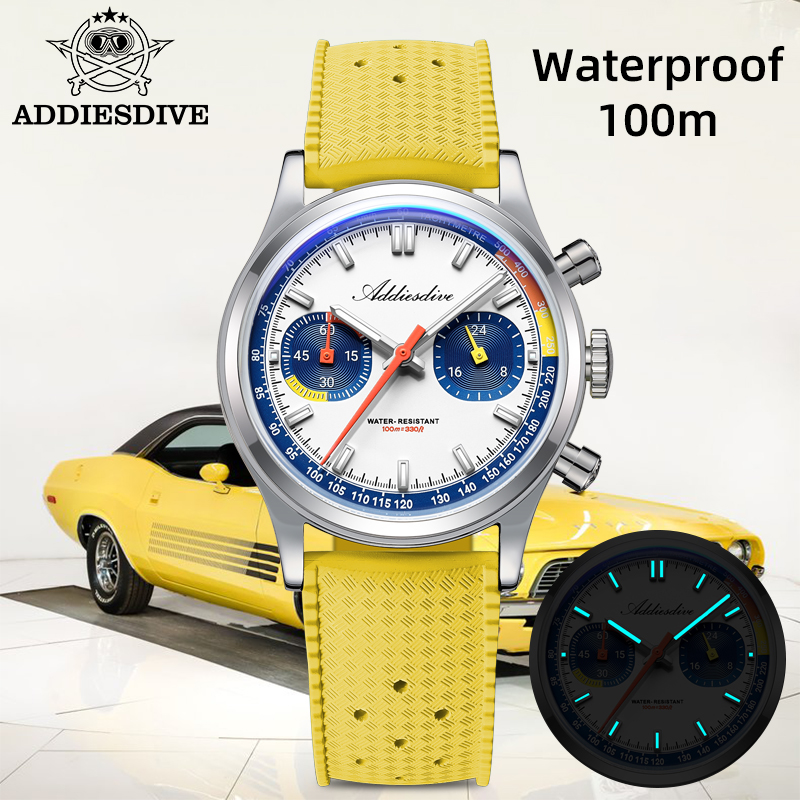 ADDIESDIVE Fashion Men's Quart - Luxury Watch Rubber Strap recensione e prezzo