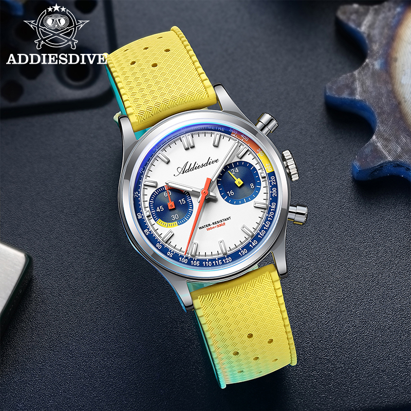 ADDIESDIVE Fashion Men's Quart - Luxury Watch Rubber Strap recensione e prezzo