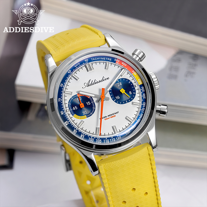 ADDIESDIVE Fashion Men's Quart - Luxury Watch Rubber Strap recensione e prezzo