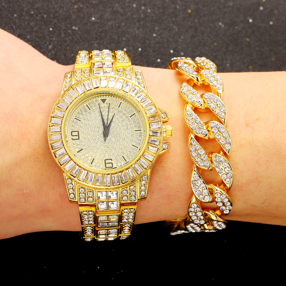Full Diamond Iced Out Watch fo - Luxury Watch Miami recensione e prezzo