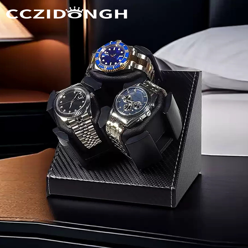 3+0 Watch Winder Leather utoma - Luxury Watch Winder Box recensione e prezzo