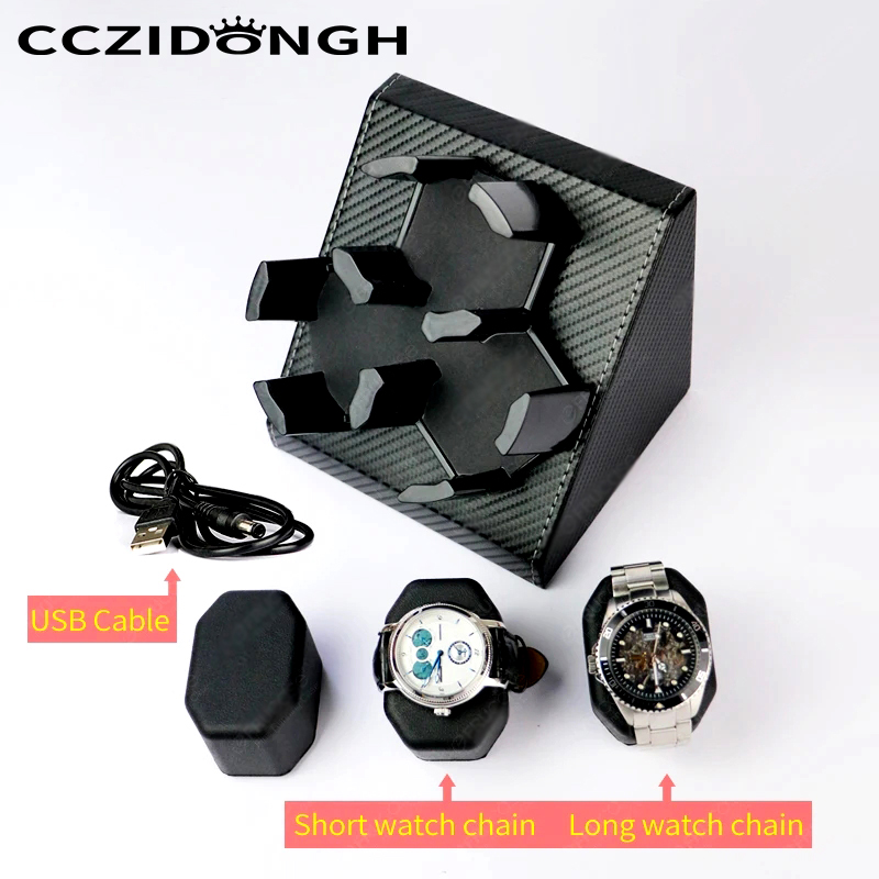 3+0 Watch Winder Leather utoma - Luxury Watch Winder Box recensione e prezzo