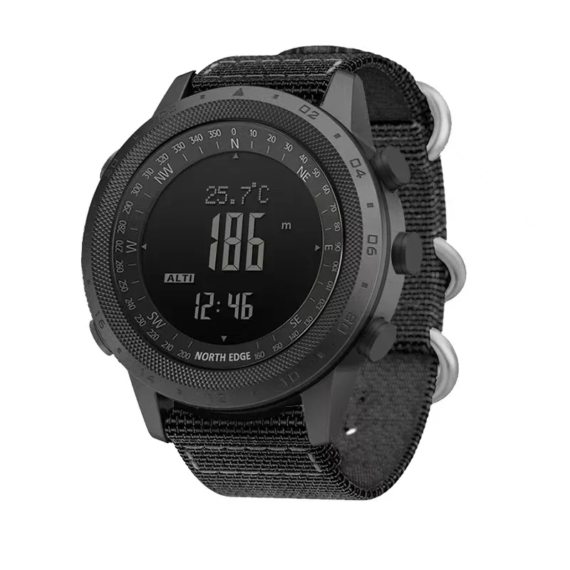 Men Digital Watch NORTH EDGE D - Compass Watch Luxury recensione e prezzo
