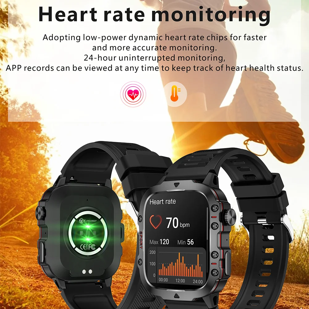 Original Military Men Smart Wa - Compass Watch Luxury recensione e prezzo