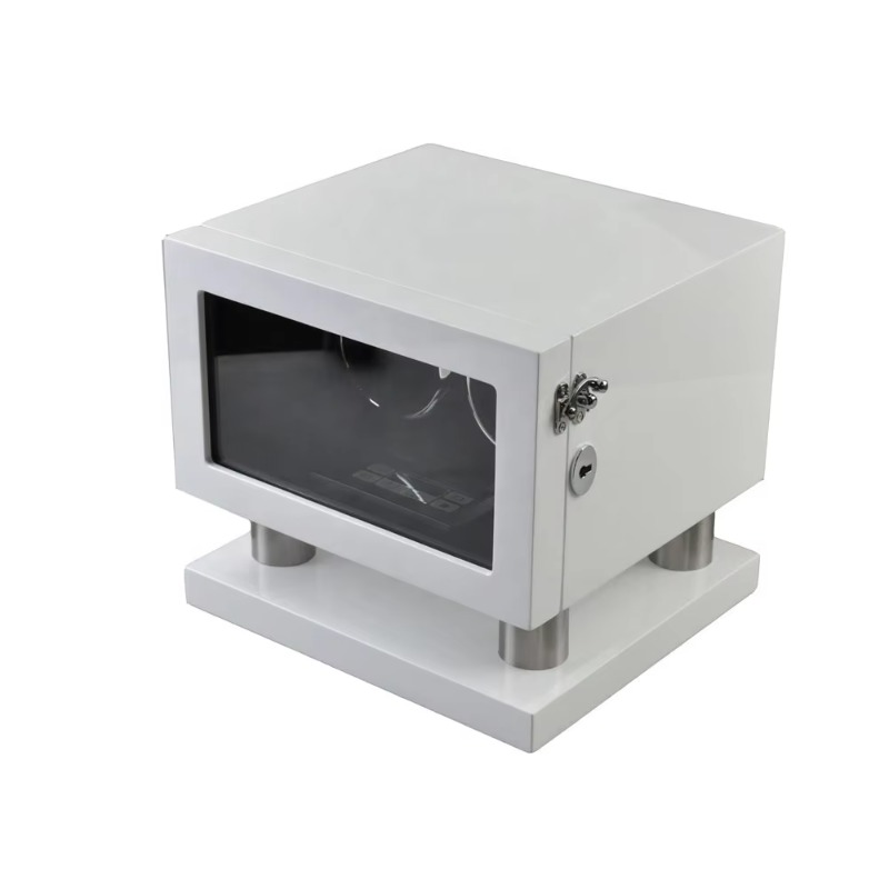 White Brown Leather Controller - Luxury Watch Winder Box recensione e prezzo