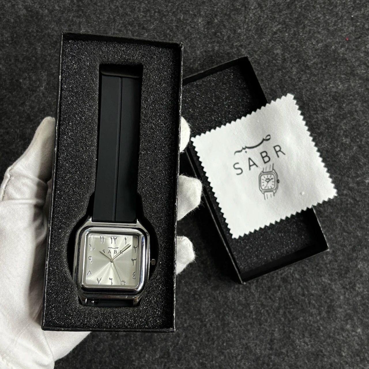 SABR Arabic Numeral Watch Men  - Luxury Watch Rubber Strap recensione e prezzo
