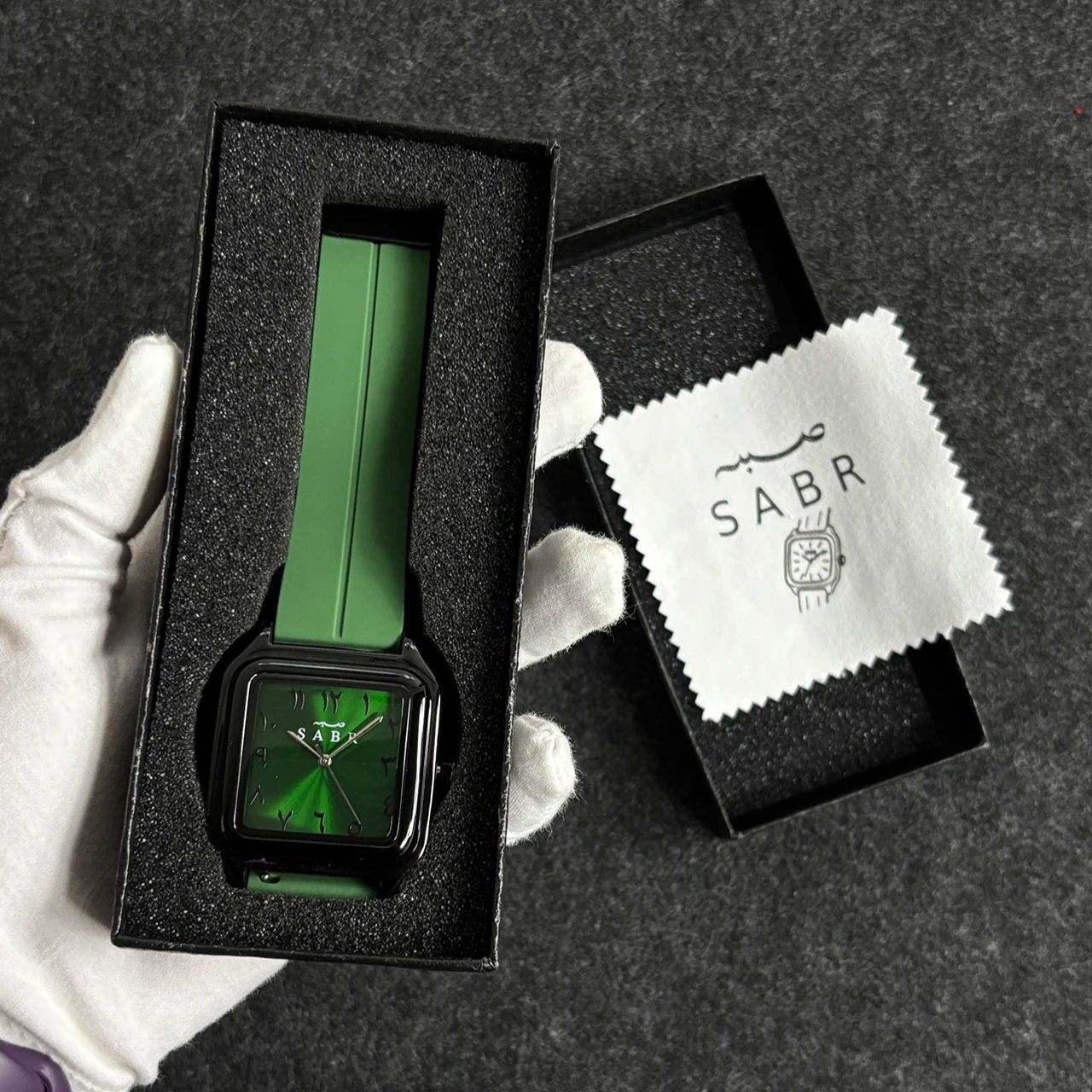SABR Arabic Numeral Watch Men  - Luxury Watch Rubber Strap recensione e prezzo