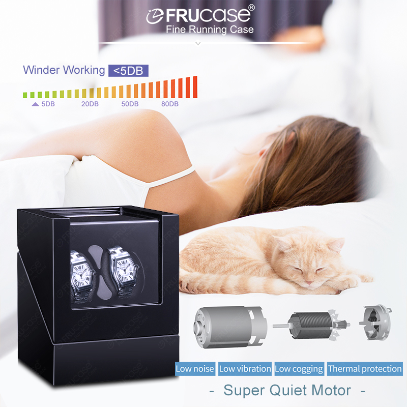 FRUCASE Double Watch Winder Fo - Luxury Watch Winder Box recensione e prezzo