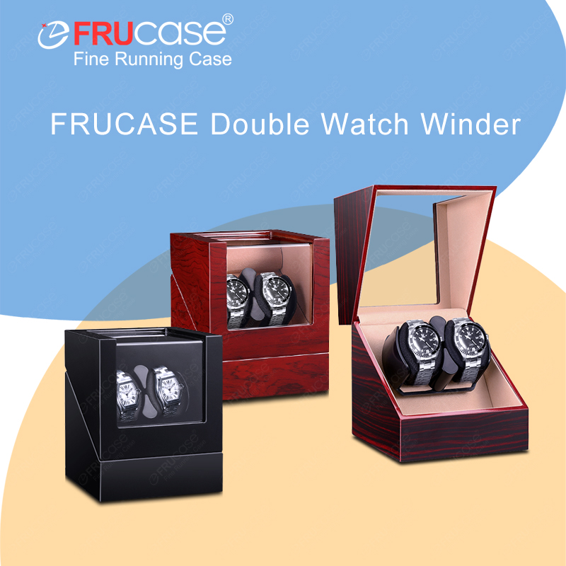 FRUCASE Double Watch Winder Fo - Luxury Watch Winder Box recensione e prezzo