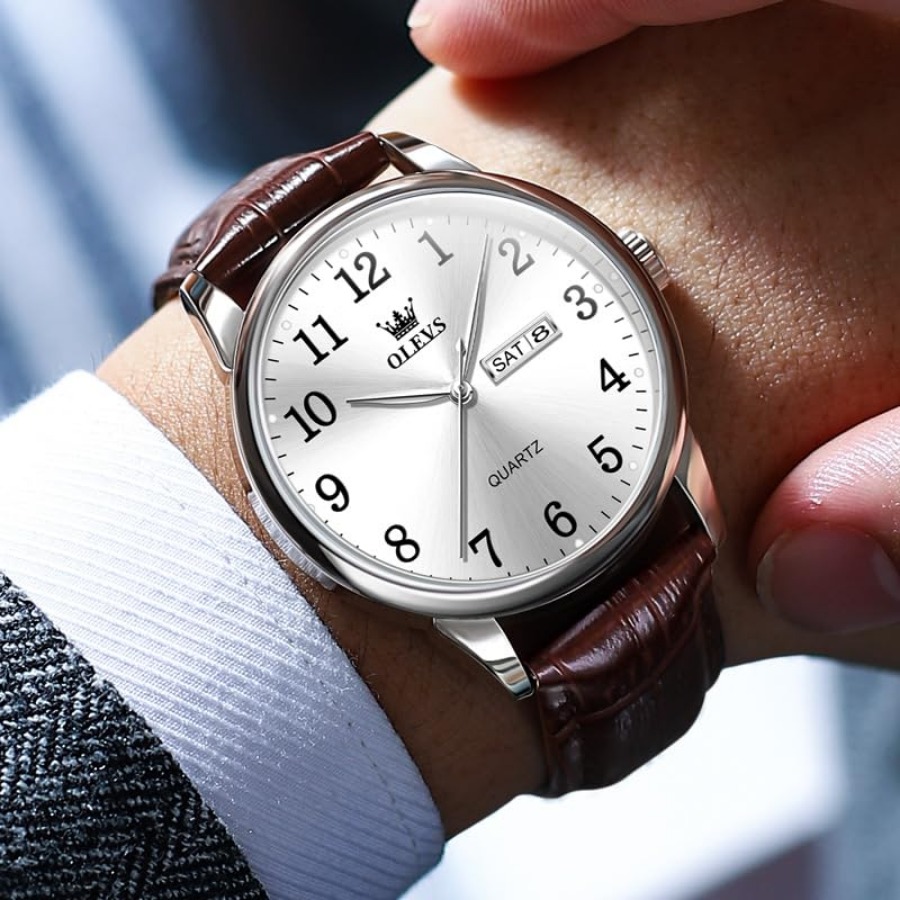 OLEVS Men Watches Dress Waterp - Luxury Watch Nice recensione e prezzo