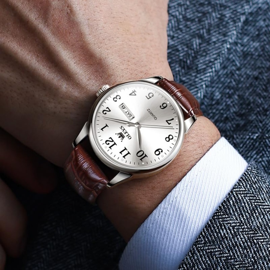 OLEVS Men Watches Dress Waterp - Luxury Watch Nice recensione e prezzo