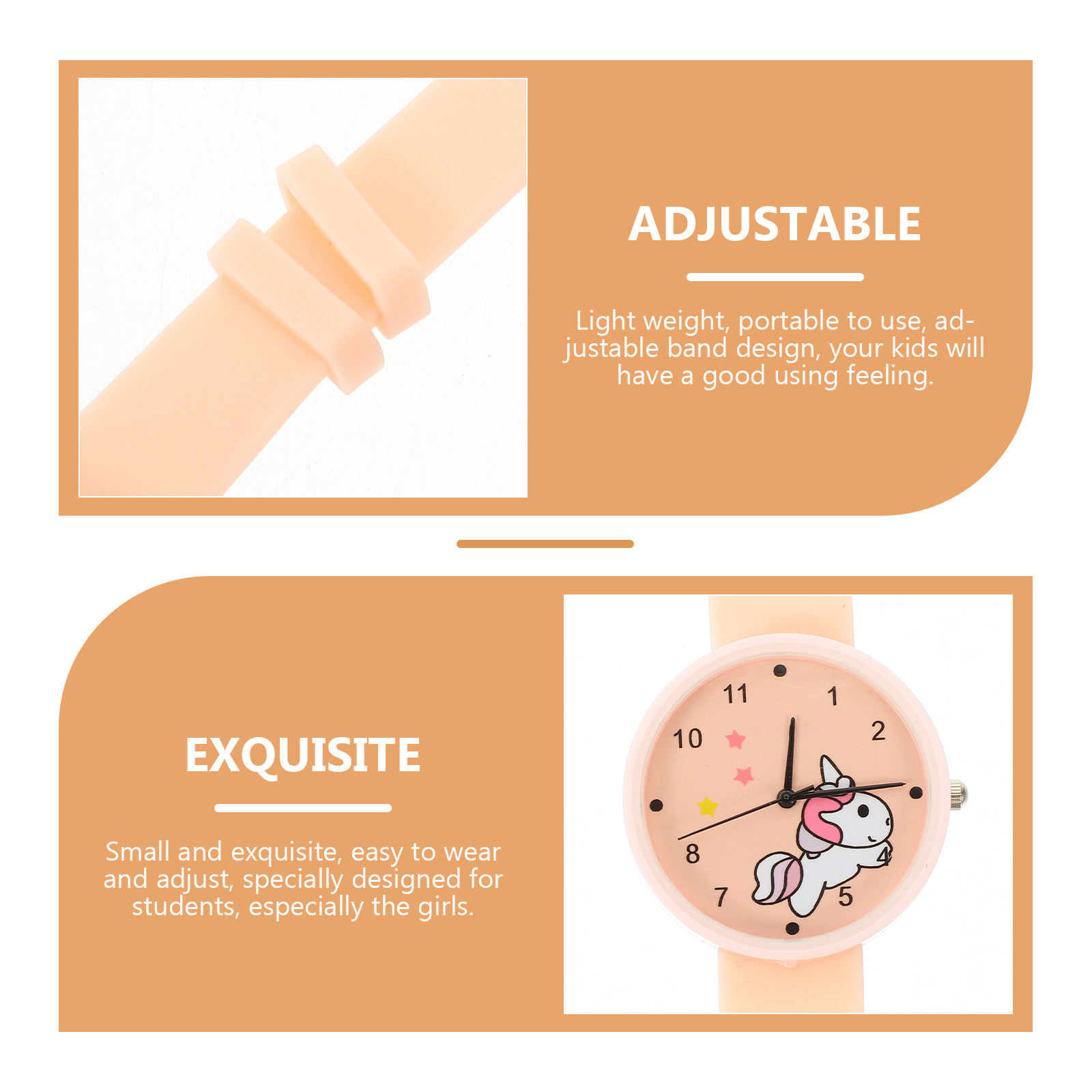 1Set Unicorn Pattern Kids Watc - Luxury Watch Kids recensione e prezzo
