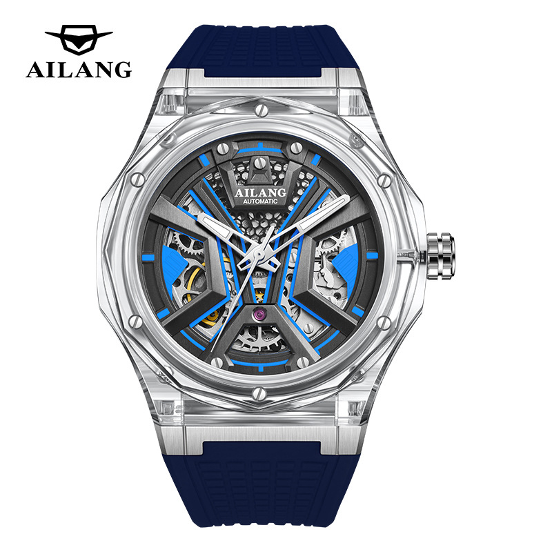 AILANG Brand Sports Men Mechan - Luxury Watch Rubber Strap recensione e prezzo