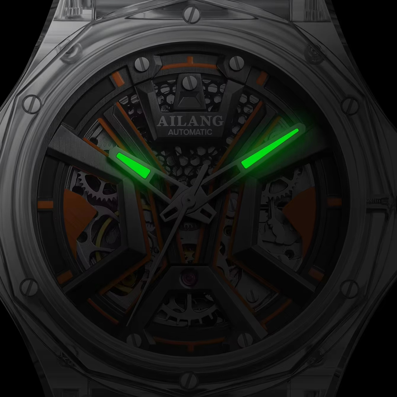 AILANG Brand Sports Men Mechan - Luxury Watch Rubber Strap recensione e prezzo