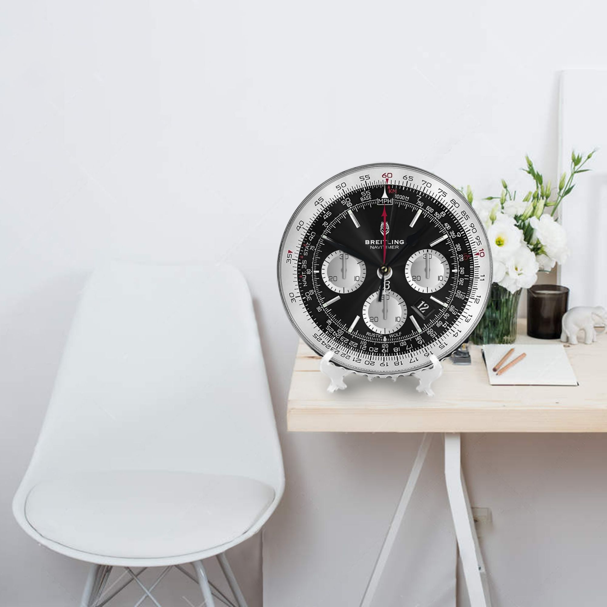 Black Luxury Watch Face Wall C - Luxury Watch Wall Clock recensione e prezzo