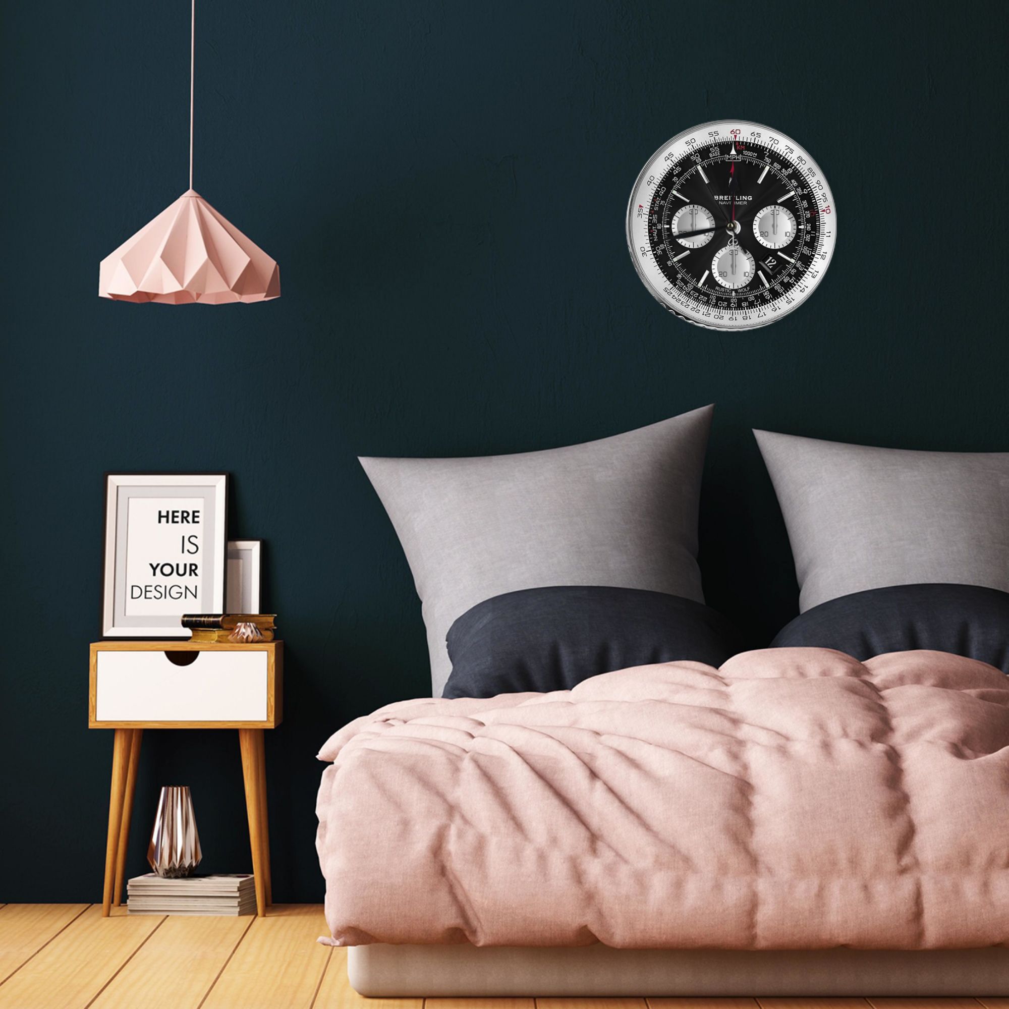 Black Luxury Watch Face Wall C - Luxury Watch Wall Clock recensione e prezzo