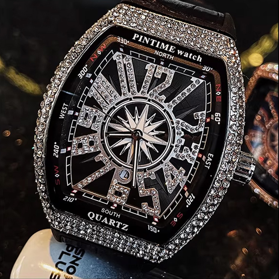 Premium Brand Luxury Diamond W - Luxury Watch All Black recensione e prezzo