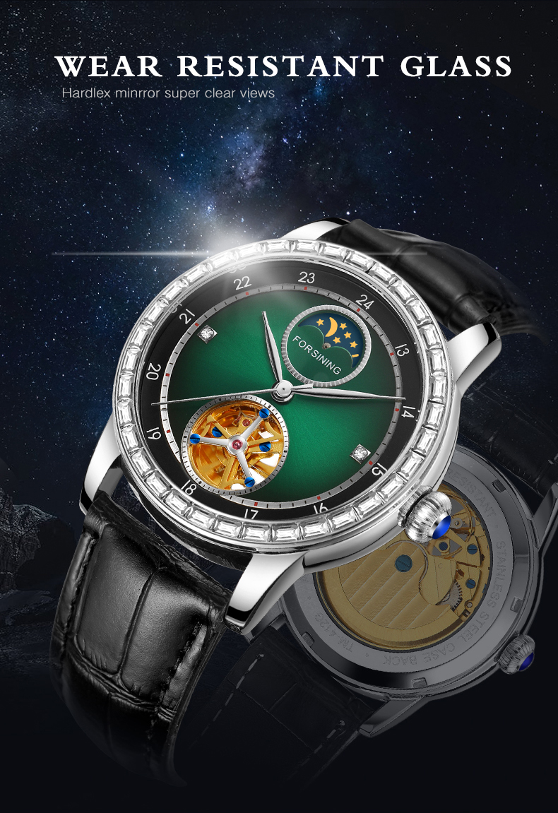Fashion Man Luxury Jade Green  - Luxury Watch Nice recensione e prezzo