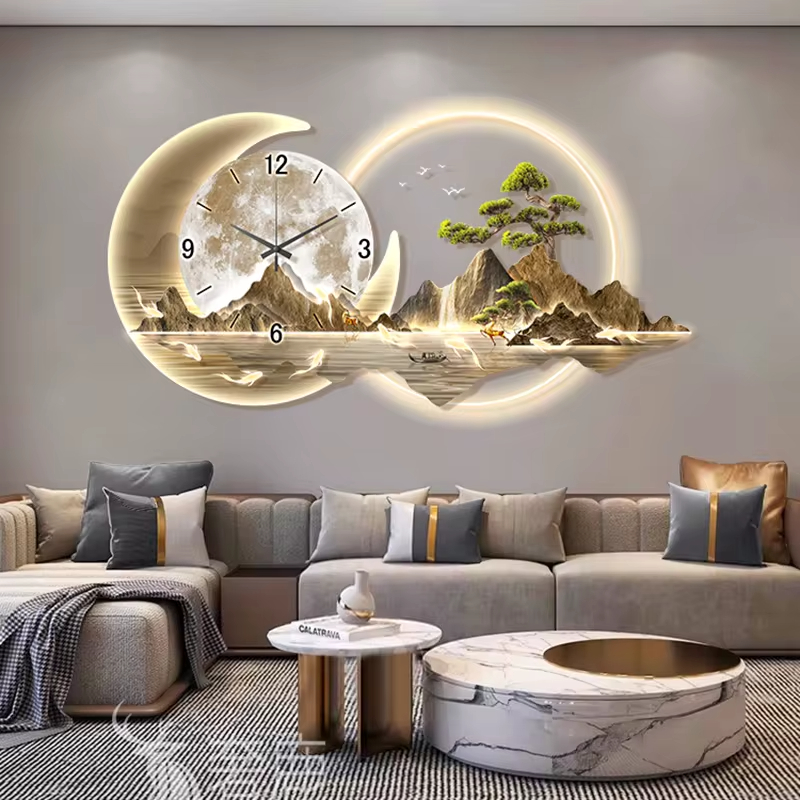 Fashion Luxury Clock Wall Chin - Luxury Watch Wall Clock recensione e prezzo