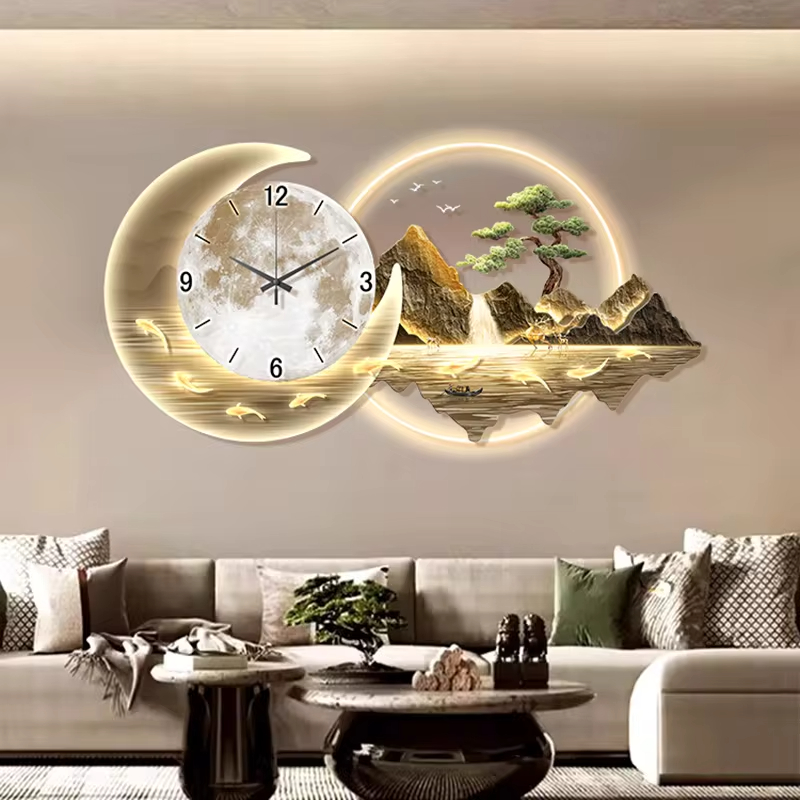 Fashion Luxury Clock Wall Chin - Luxury Watch Wall Clock recensione e prezzo
