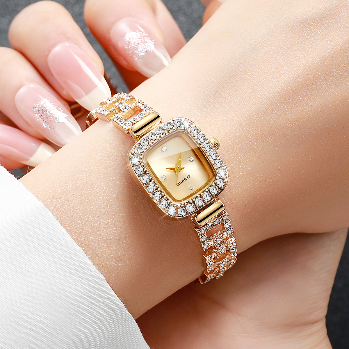 Luxury Rhinestone Bracelet Str - Luxury Watch Kids recensione e prezzo