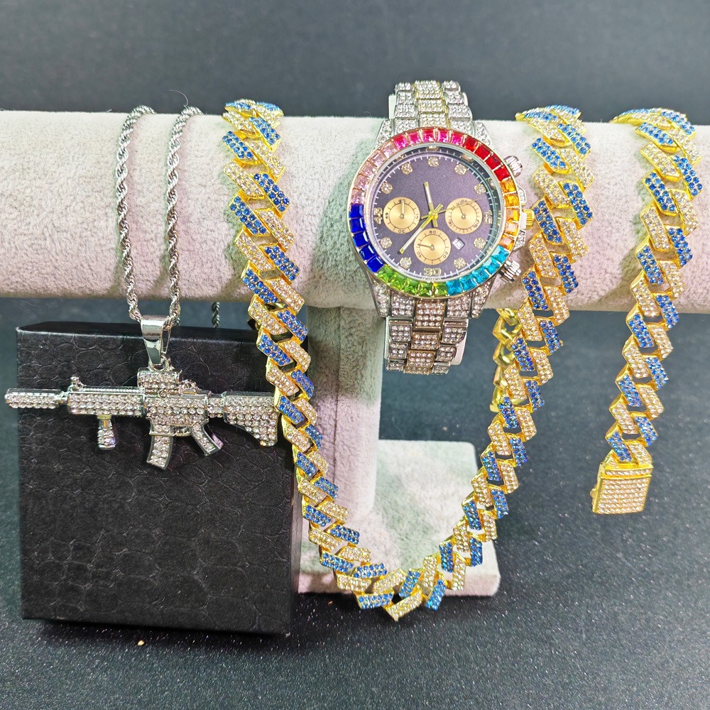 Hip Hop Watches Bracelet Neckl - Luxury Watch Miami recensione e prezzo